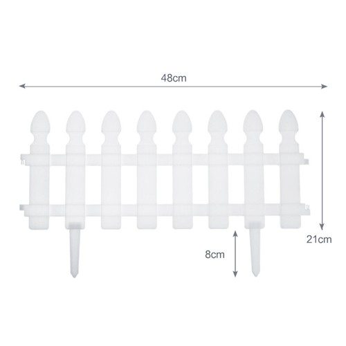 Flexible garden border fence - flexible,
