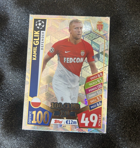 Topps match attax kamil glik - match,