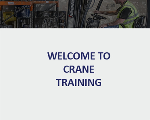 Overhead crane instructor - overhead,