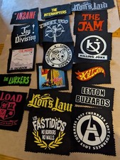 Punk Music sew on patches -