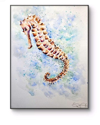 Original watercolour painting