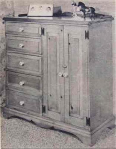 Early american chest - chest, of