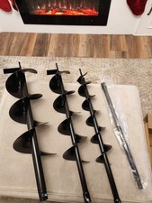 Post Hole Auger Set x 3. 100mm