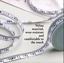 3pk Body Measuring Tape 150cm Waist Fabric Dress Tailor Sewing Retractable Ruler