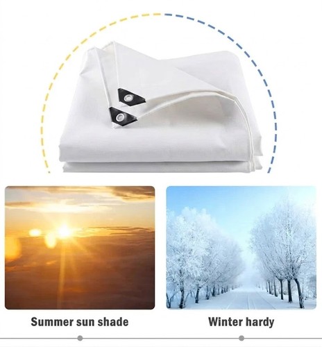 Tarpaulin 650gsm white very - tarpaulin,