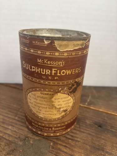 Vintage mckesson sulphur - vintage, mckesson's