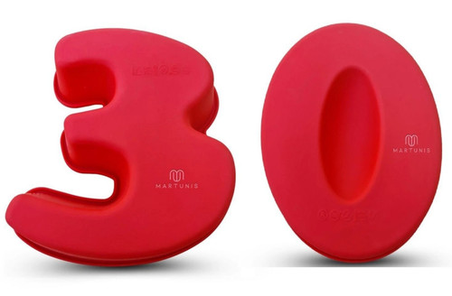 17cm large silicone number - 17cm,