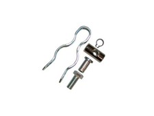 VW Beetle Karmann Ghia clamping parts for heating flap cable clamp parts heating flap cable