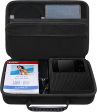 Elonbo Carrying Case for Canon SELPHY CP1500 Compact Photo Printer, Portable Blu