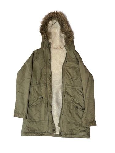 Hollister olive green - olive, parka