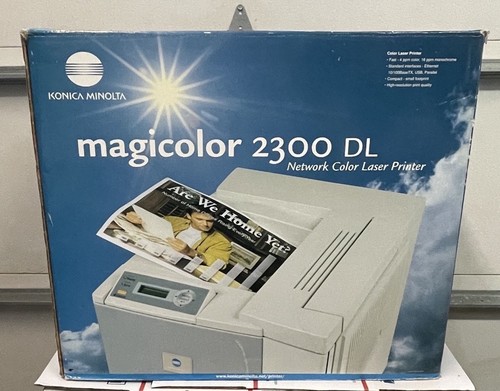 Vtg konica minolta magicolor - minolta,