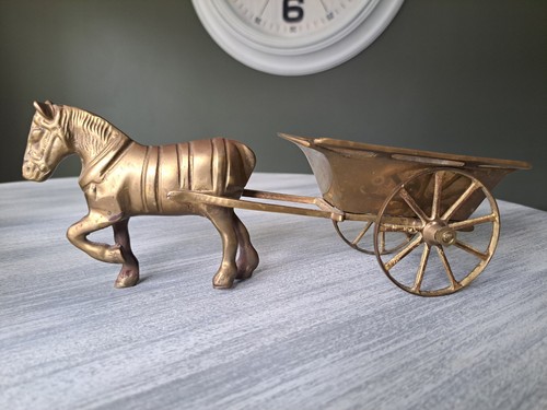 Vintage large solid - large, brass