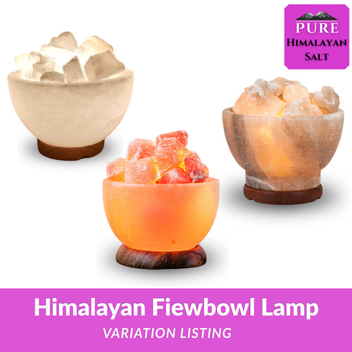 Himalayan salt lamp firebowl - himalayan,