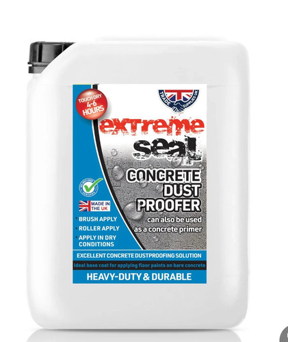 Concrete sealer dust - concrete,