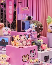 In Stock) ATEEZ x LINE FRIENDS [ Press, Start! Enter the MIGHTEEZ ] POP-UP MERCH