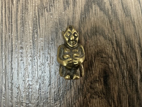 Vintage brass pixie lucky - vintage,