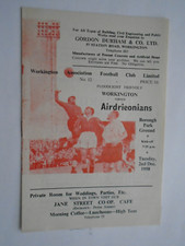 Workington v Airdrie 1958/59