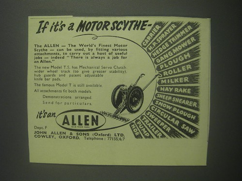 1953 allen model - 1953,