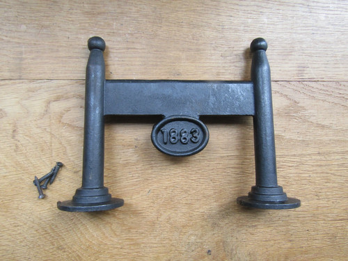 Rustic boot scraper black - rustic,