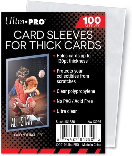 Ultra pro clear thick card - ultra,