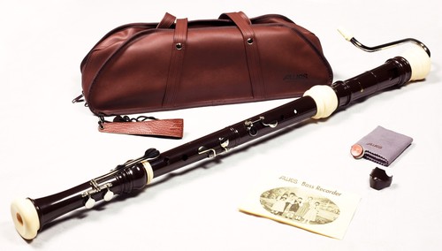 Aulos recorder bass - recorder, 533b