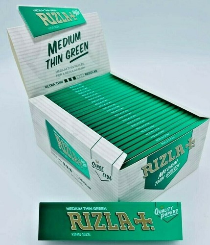 Rizla green king size - rizla, smoking