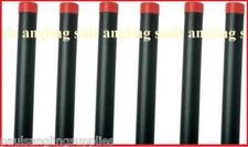 6 x  Fishing Rod Plastic Tubes
