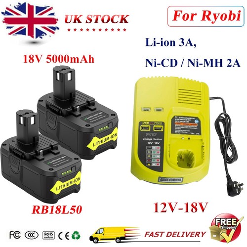 Pack for ryobi tools rb18l50 - for,
