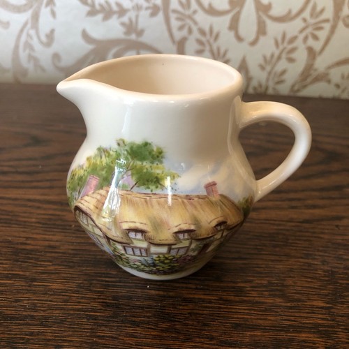 Vintage brixham pottery - vintage, cream
