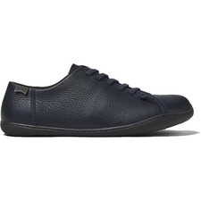 Camper Peu Cami 100249 Mens Blue Soft Leather Lace Up Shoes Trainers Size 8-12