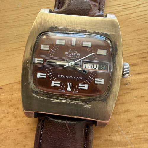 Vintage bronze buler swiss - bronze,