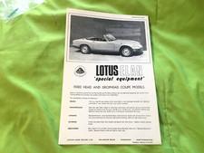 1966 1967 Lotus Elan Coupe &