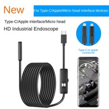 ios Type C Endoscope Borescope Snake Inspection Camera 3 in 1 for iPhone Android