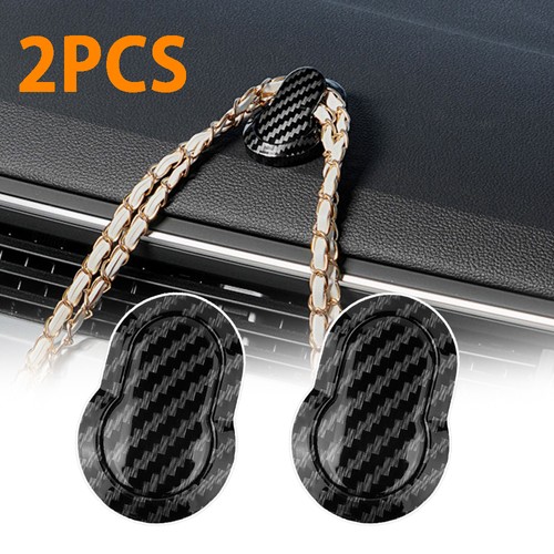 Black carbon fiber - 2x, hook
