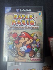 Paper Mario The Thousand Year Door - Nintendo Game Cube - UK PAL - Faulty