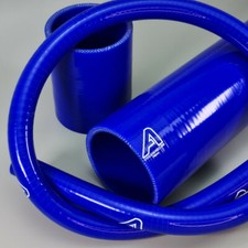Blue silicone straight - silicone,