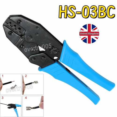 Ratchet crimper plier - 9", cable