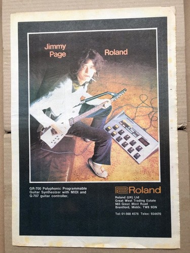 Jimmy page roland 700 - page,