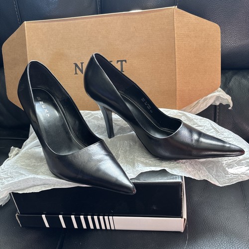 Next black leather - next, size