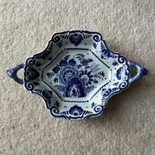 Vintage Delft Blue Two Handled