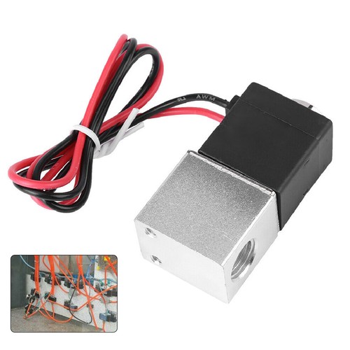 Electric solenoid valve 2 - solenoid, 1/4"