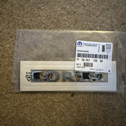 Genuine vauxhall corsa rear - genuine, f