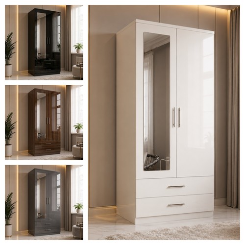 Modern door storage wardrobe - 2,