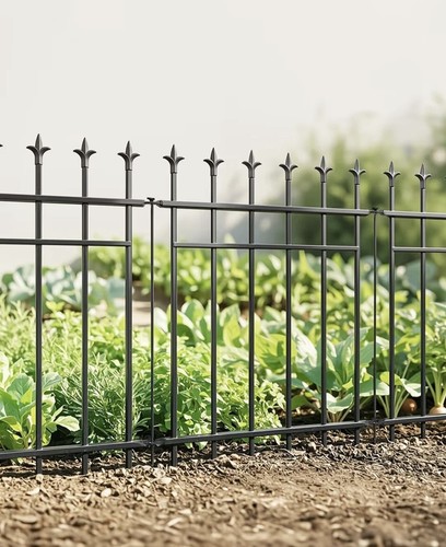 Metal garden fence pack - garden,