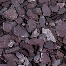 40mm Plum Slate Chippings Decorative Aggregates Garden Stone Approx. 20kg