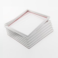 6x 72T Screen Printing Frames