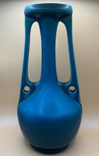 Antique Bretby Blue Glazed