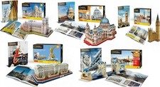 3D Puzzle London Landmarks Model Westminster Abbey Big Ben Tower Bridge Britain