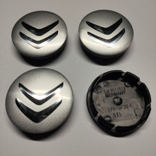 4x Citroen Car Wheel Centre Cap Hub Center Caps 56mm 5.6cm Silver / Chrome UK