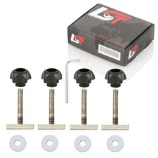 Mounting screws locking rail